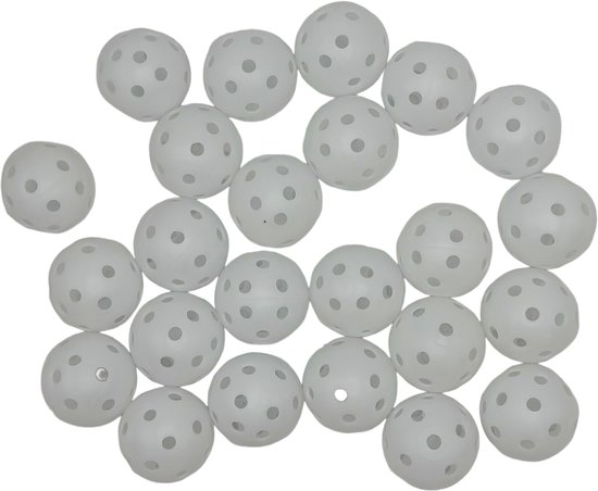 MGM Trading Golf Praktijk Bal, 24 STKS Air Flow Golf Training Ballen 40mm Plastic Luchtstroom Bal met 26 Holten voor Indoor Putting Groene Achtertuin Outdoor Praktijk Apparatuur van MGM — afbeelding 2