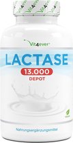 Vit4ever - Lactase 13.000 Depot - 365 tabletten met depotwerking (Sepismart® Slow Release) - Hooggedoseerd met 13.000 FCC-eenheden - Voor lactose-intolerantie + melkintolerantie