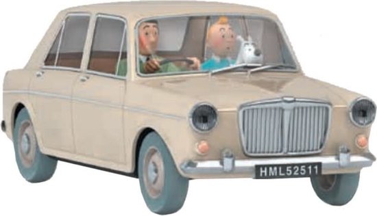 Kuifje Moulinsart Auto 1/24 - De MG van Liften - Tintin MG 1100