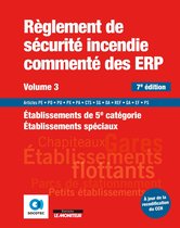 Le moniteur 3 - Règlement de sécurité incendie commenté des ERP volume 3