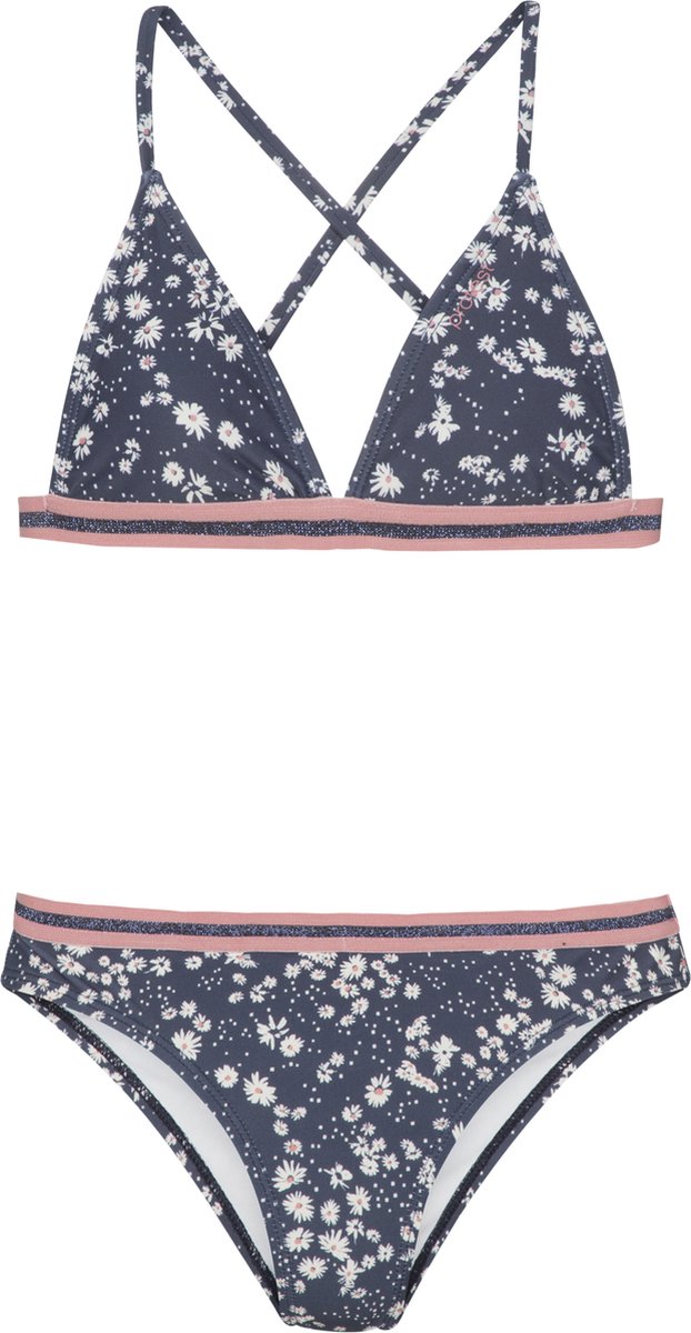 Protest Triangel Bikini PRTCIERAS JR Meisjes Deep Seablue