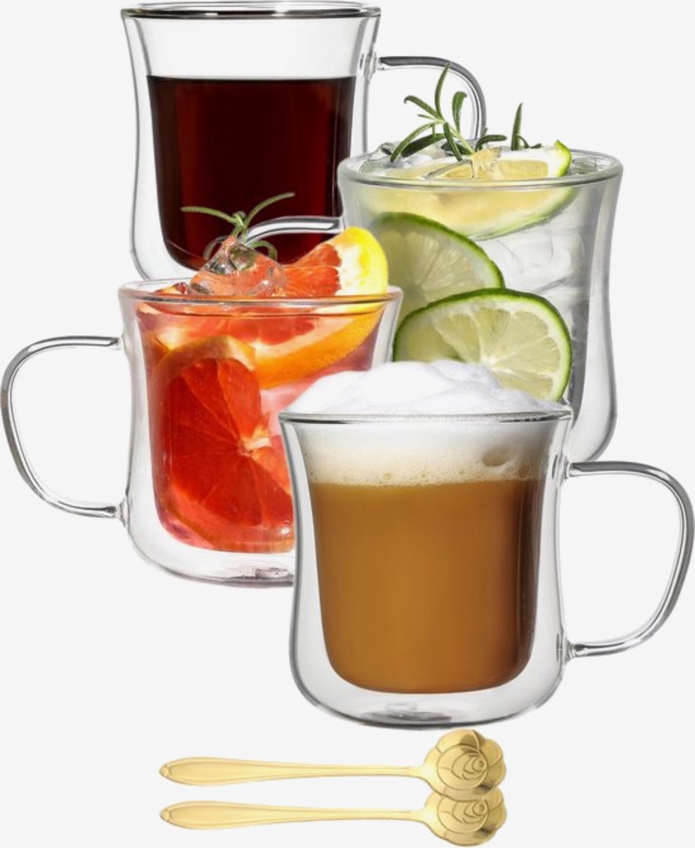 Koffieglazen Dubbelwandig kopen? ✔️ Tot 51% korting Koffieglazen Dubbelwandig kopen? ✔️ Tot 51% korting
