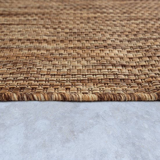 Paco Home In-& Outdoor Vloerkleed Balkon Terras Keukenvloerkleed Tuinvloerkleed Modern, Maat:200x280 cm, Kleur:Blauw 4