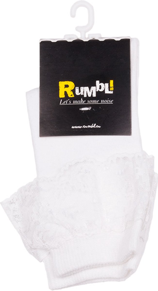 Rumbl Royal - Sokken - Wit - maat 34/36