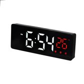 P&P Goods Sport Interval Timer - Chronomètre - Compte à rebours - Klok de Fitness - Horloge numérique de gym - Rechargeable via USB - LED - Fonction d'alarme - 16x60x2,5 cm - Plusieurs couleurs d'affichage - Portable - Zwart