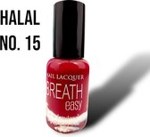Halal Nagellak - BreathEasy - nagellak no. 15 - waterdoorlatend - luchtdoorlatend - Halal