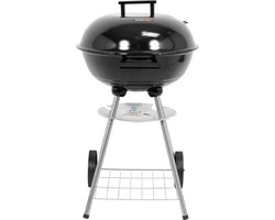 Houtskoolbarbecue met Deksel en Wielen – Ø 41 cm Grillrooster – Inclusief Waterdichte Hoes