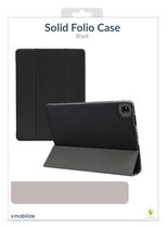 Mobilize Solid Folio - Tablethoes geschikt voor Apple iPad 10 (2022) Hoes Bookcase - Zwart