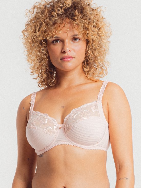 Louisa Bracq Elise Zalm Roze - Soft-Cup bh Maat: 80B