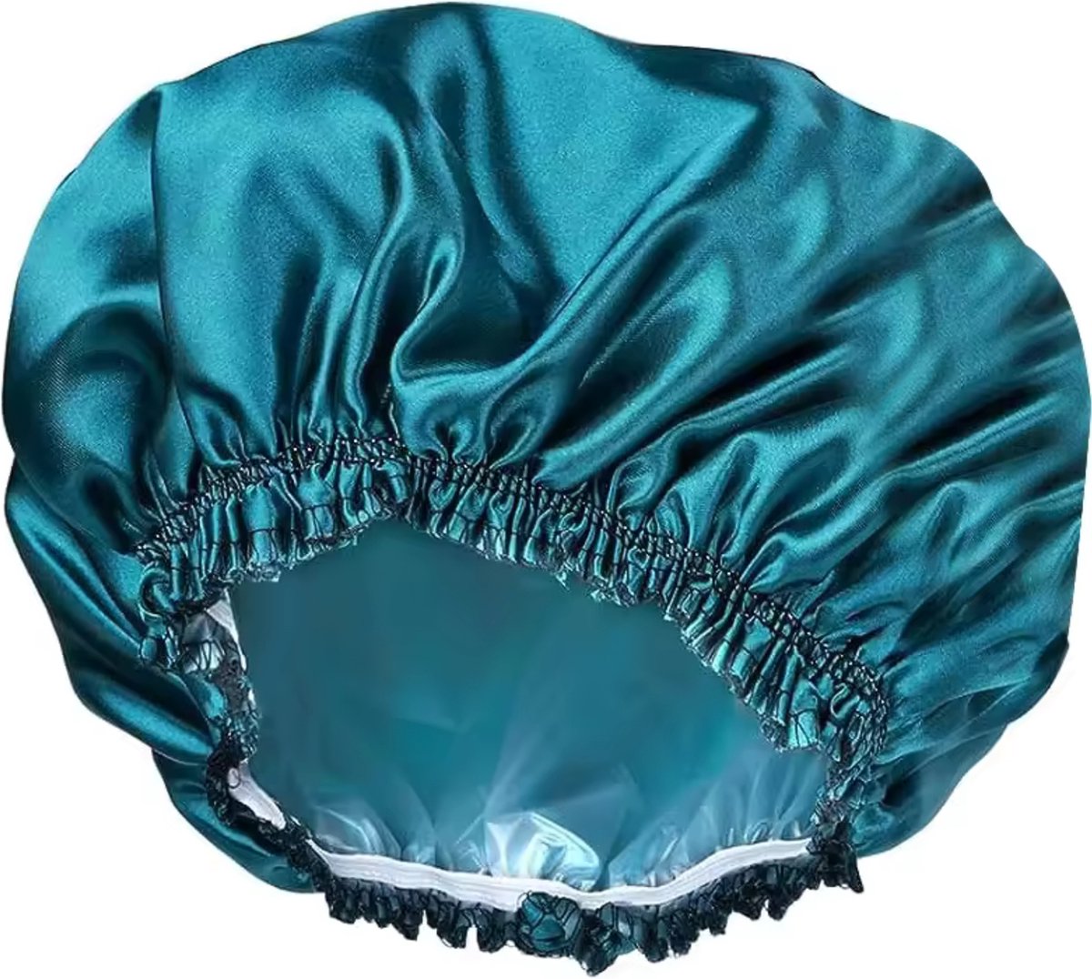 Douchemuts Dames - Shower Cap - Droog haar - Douchekapje - Turquoise