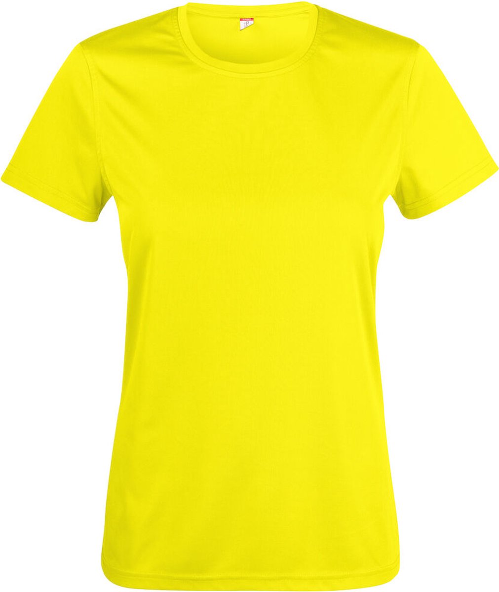Clique Basic Active-T Women 029039 - Signaal-geel - XS