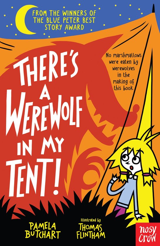 Izzy and Friends 6 - There's a Werewolf In My Tent! - cover