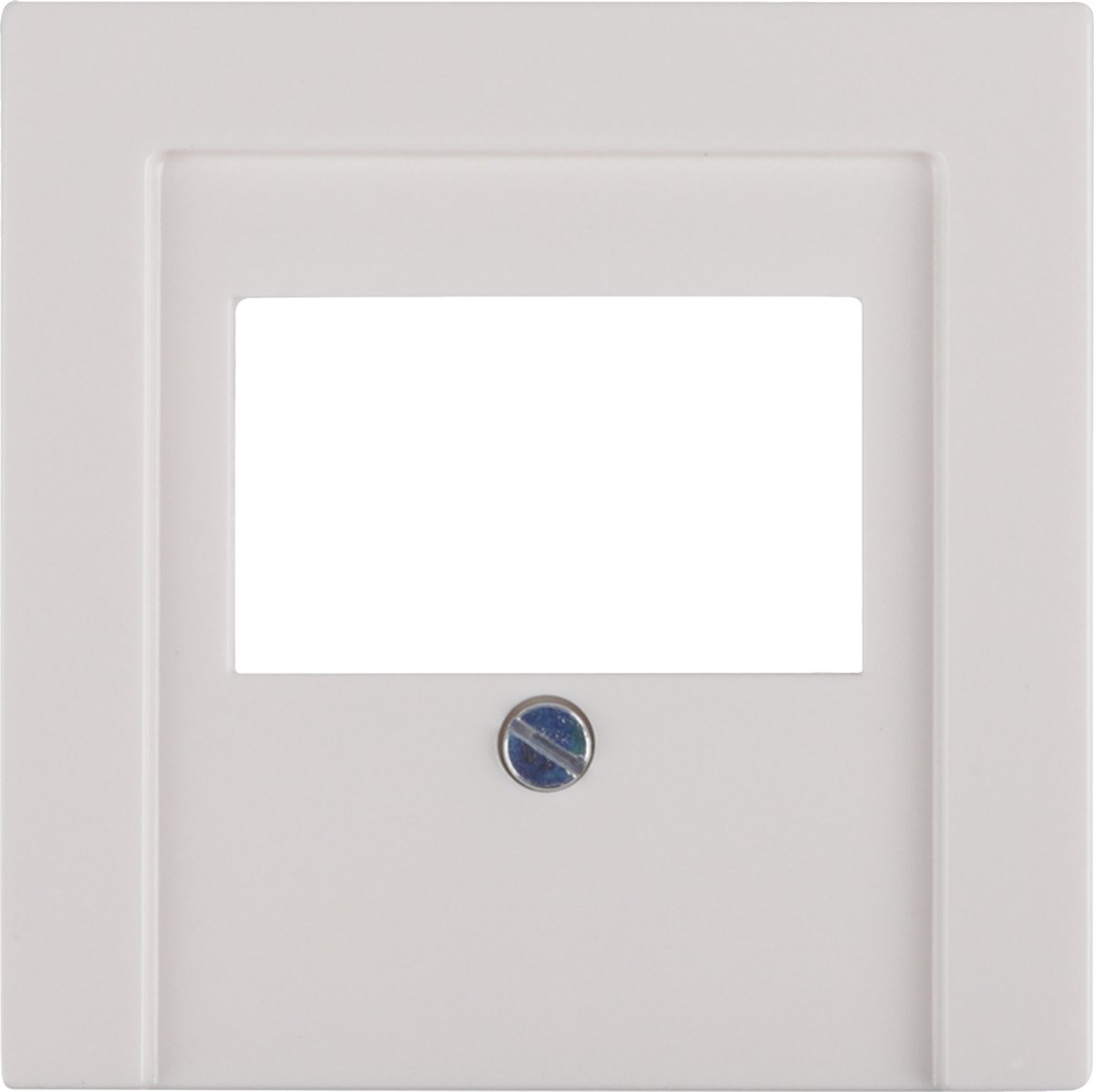 Jung AS500 centraalplaat TAE/USB - polarwit