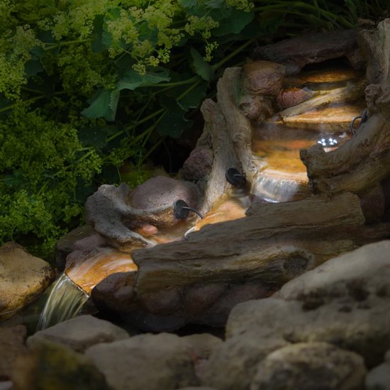 Ubbink - Revetón bocht rechts - waterval - beekloop - 21 x 74 x 36cm