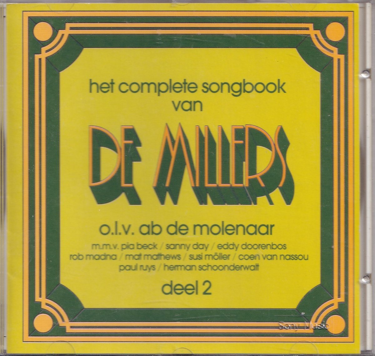 Het Complete Songbook van de Millers Vol. 2 - De Millers o.l.v. Ab de Molenaar