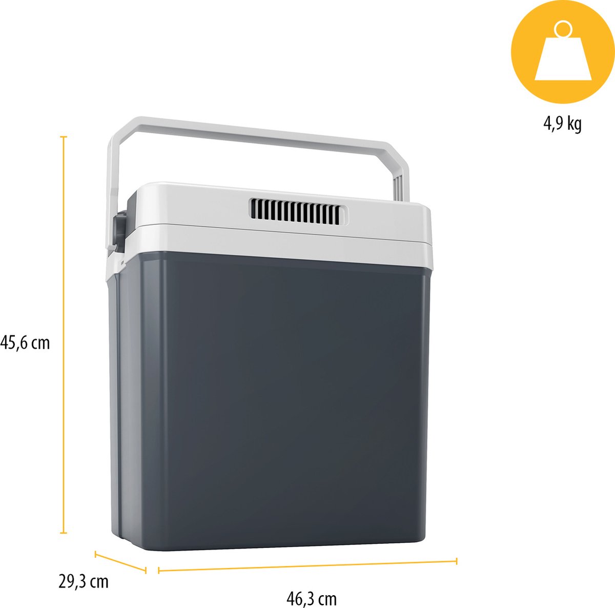 Tristar KB-7530 - Koelbox 30 Liter - Thermo-elektrisch - 12V Autolader 230V Stopcontact - Koelt en verwarmd – foto 5