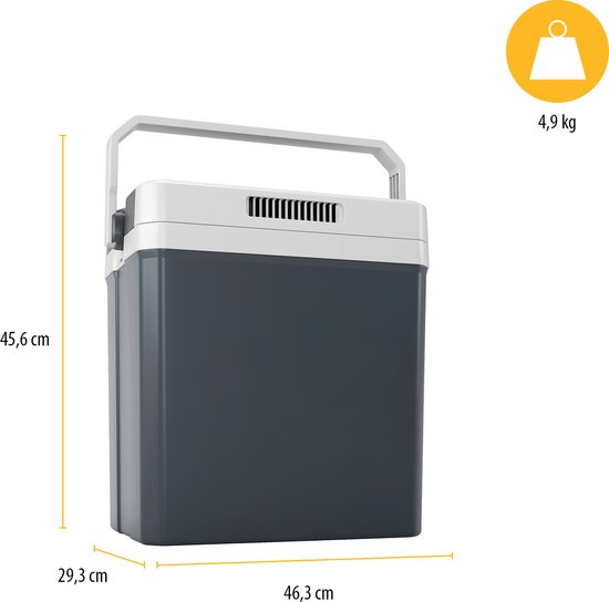 Tristar KB-7530 - Koelbox 30 Liter - Thermo-elektrisch - 12V Autolader 230V Stopcontact - Koelt en verwarmd van Merkloos — afbeelding 5