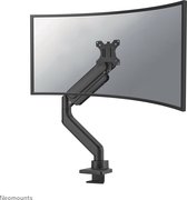 Neomounts DS70PLUS-450BL1 full motion monitorarm voor 17-49" curved ultra-wide schermen - zwart