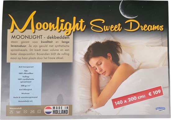 Bafra - Dekbed Ultra Douce - COUETTE TOUTE ANNÉE - 140x200 cm - 1 personne - Anti Allergie - Lavable - Wit - TOUTES TAILLES DISPONIBLES