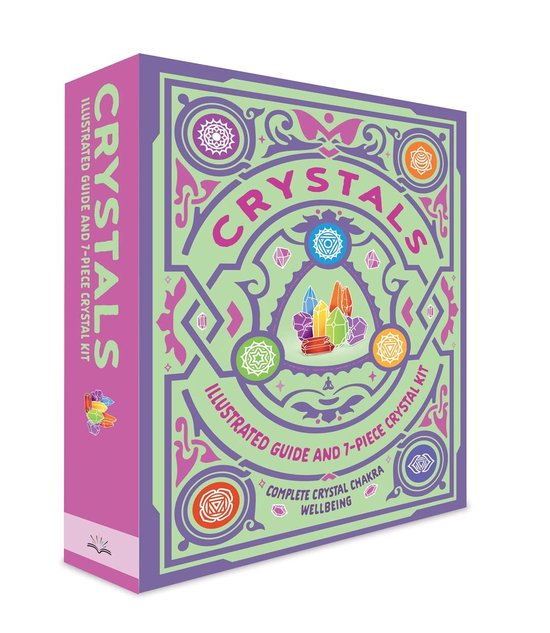 Chakra Healing Crystals Set and Guidebook- Crystals - cover