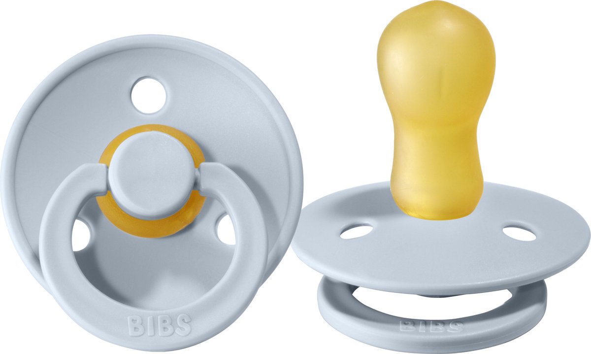 Goedkoopste Bibs fopspeen - maat 3 - 18-24 maanden - 1 stuk - Baby Blue