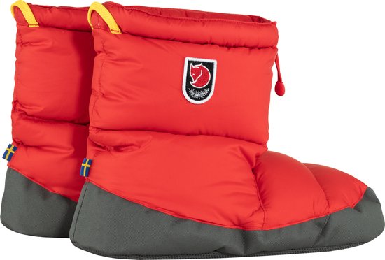 Fjällraven Expedition Down Booties | True Red - 45-47