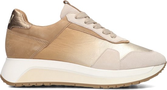 SOFTWAVES 8.94.01 Lage sneakers - Leren Sneaker - Dames - Goud - Maat 36