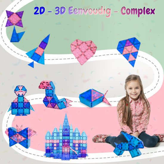 Magna-Tiles Magnetisch bouwspeelgoed Kinder bouwstenen Vanaf 4 jaar kopen? ✔️ Tot 40% korting Magna-Tiles Magnetisch bouwspeelgoed Kinder bouwstenen Vanaf 4 jaar kopen? ✔️ Tot 40% korting
