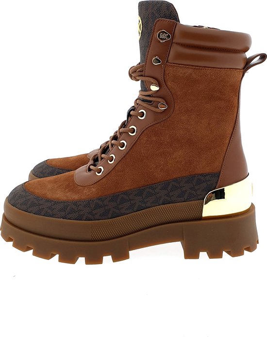 Michael Kors Rowan veter boots bruin / combi,