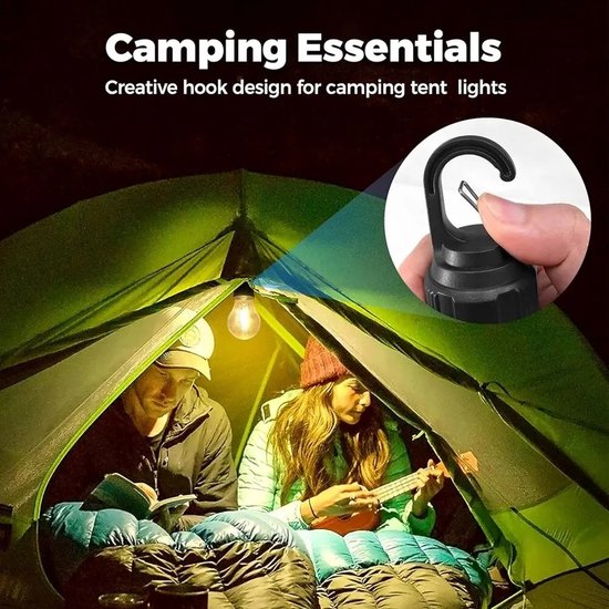 LED kampeerlamp - heldere campinglantaarn - Led-lamp - USB oplaad - Draagbare zaklamp Tuinlantaarn - Noodverlichting 3 lichtstanden van Enopo. — afbeelding 2