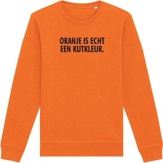 EK sweater oranje 3XL - Oranje is echt een kutkleur - soBAD. | EK 2024 | Unisex | Sweater dames | Sweater heren | Voetbal