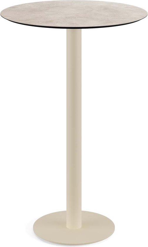 Statafel Rond Moonstone - 70x70x109,2cm - Gewicht 19kg | bol