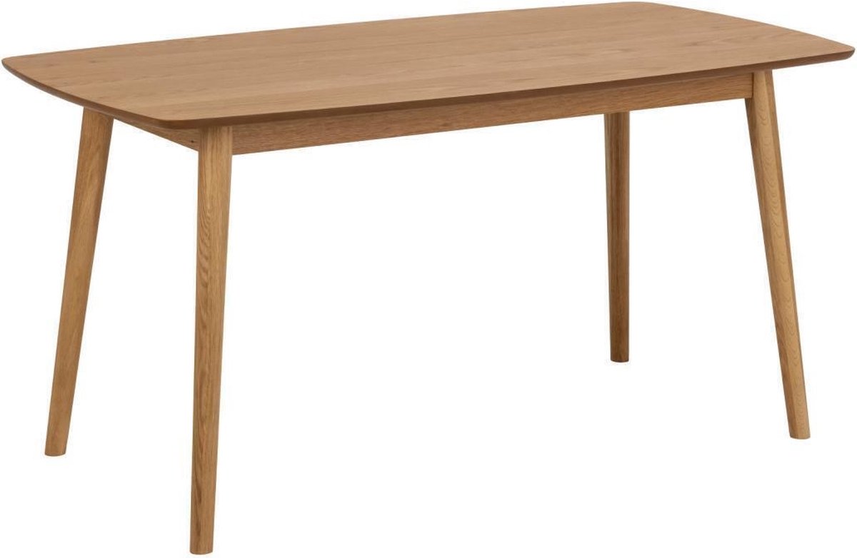Eettafel Timor MDF Naturel 150cm - Giga Living