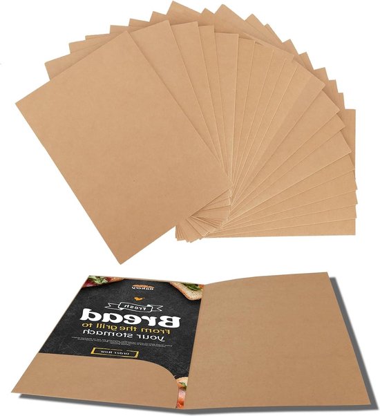 Papieren mappen 10 STKS A4 Folders Dikke Kartonnen Presentatie Folder