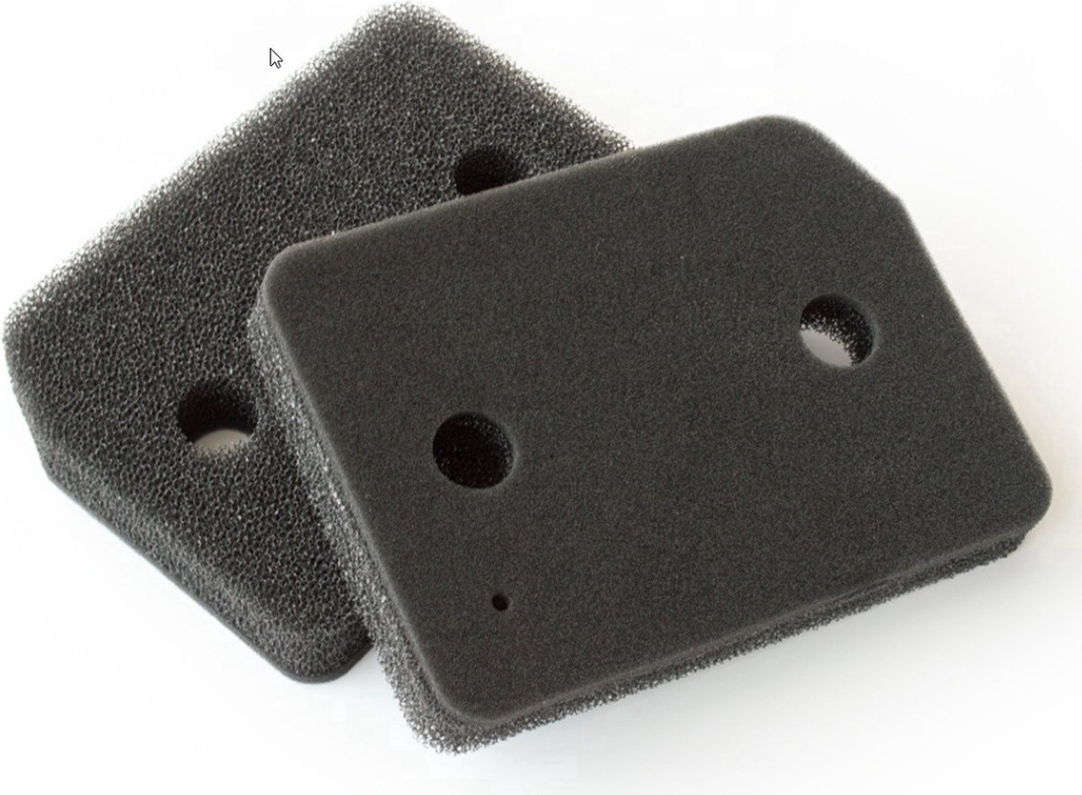 Laavir 2 stuks filter spons foam alternatief geschikt voor droger Miele voor condensor wasdroger droogkast 210 x 155 x 30 mm 09164761 -9164761