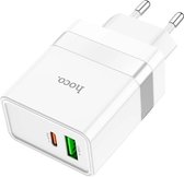 Hoco Snellader met USB-A en USB-C poort