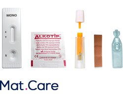 Mat Care Pfeiffer Thuistest - Pfeiffertest - Mononucleose test - 1 test