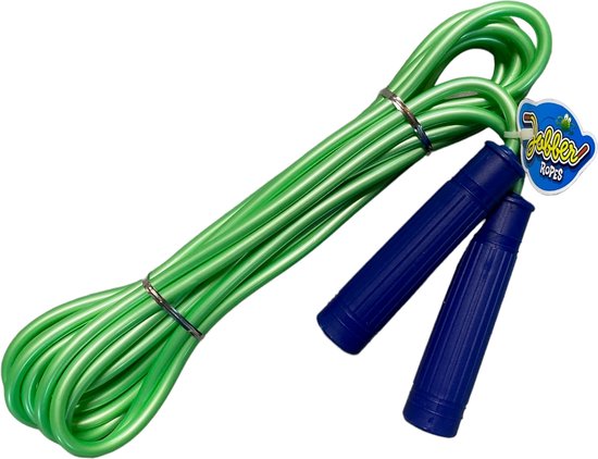 Jobber Springtouw kinderen - Lang Springtouw 5 meter - GROEN