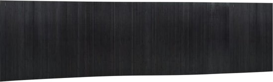 vidaXL - Kamerscherm - 165x800 - cm - bamboe - zwart