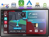 ATOTO F7WE 7inch Touchscreen Double DIN Car Stereo met camera, Wireless CarPlay & Wireless Android Auto, in-Dash Video Receivers, Bluetooth, Mirror Link, HD LRV, Quick Charge, Voice Control, F7G2B7WE