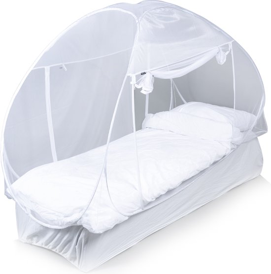 Tente moustiquaire Deconet Pop-up I, blanche, 1 personne