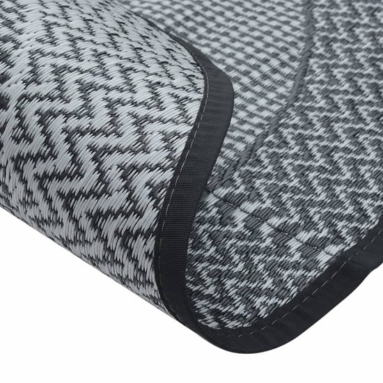 vidaXL - Buitenkleed - Ã160 - cm - polypropeen - grijs van VidaXL — afbeelding 4