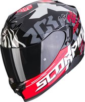 Scorpion Exo-520 Evo Air Rok Bagoros Black-Red M - Maat M - Helm