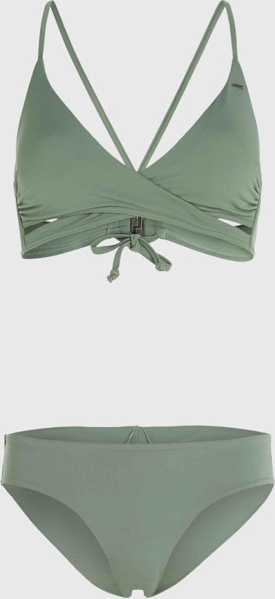 O´neill Essentials Baay Maoi Bikini 40 Vrouw Lily Pad