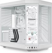 Hyte Y70 Touch Snow White - Midtowermodel - ATX - wit