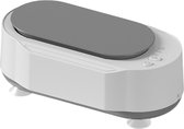 Mini Ultrasoon Reiniger 450ML - 45000Hz - 3 Tijdinstellingen - Met accu - voor Grondige Reiniging van Brillen, Sieraden, Horloges - Wit