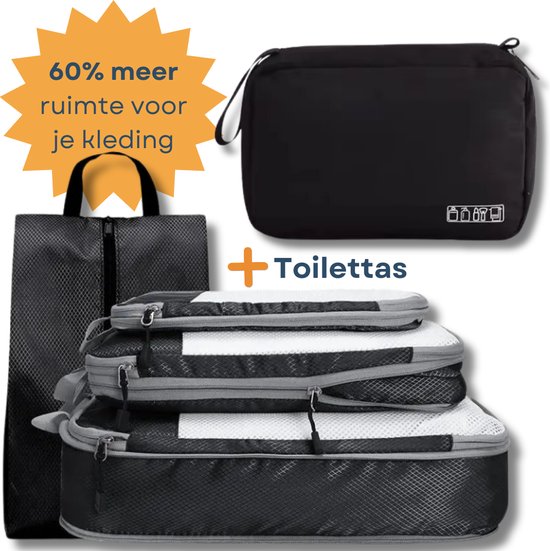 Packing Cube Compression – 5 Delig Tas