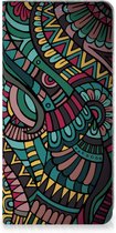 Telefoontasje Geschikt voor Xiaomi Redmi 12 4G Smart Cover Aztec