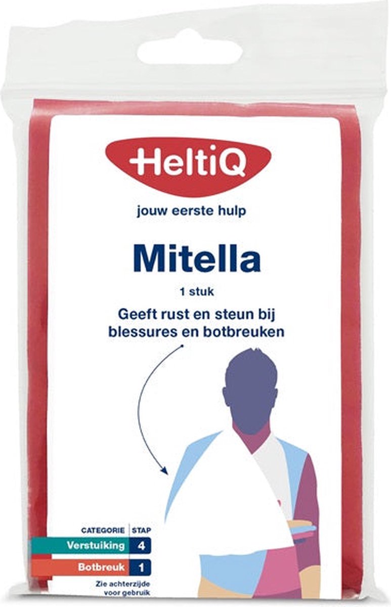 Goedkoopste HeltiQ disposable mitella- 2 x 1 stuks voordeelverpakking