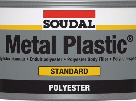 Soudal Metal Plastic Grijs 2 kg -